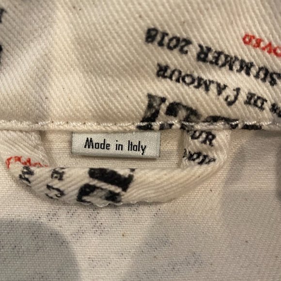 Gucci Stamp Denim Jacket